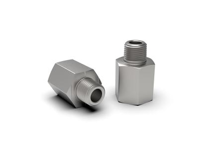 3/8" Female NPT to 1/4" Male NPT Adapter
