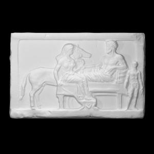 Funeral banquet with Ceres, Neptune and Arion