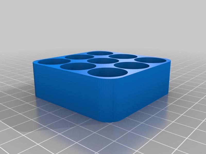 18650 3x3 Battery Holder
