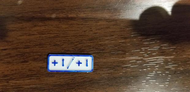 +1/+1 and -1/-1 Counter for mtg magic the gahtering