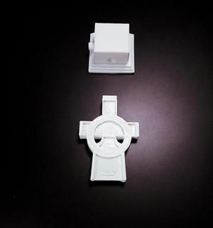 Fogging Gothic Tombstone