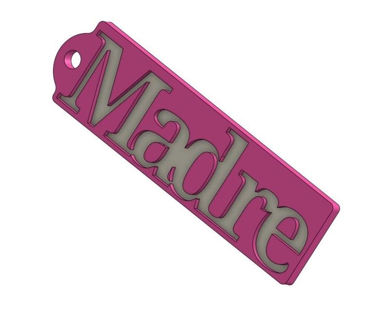 HAPPY MOTHER'S DAY -MADRE- KEYCHAIN