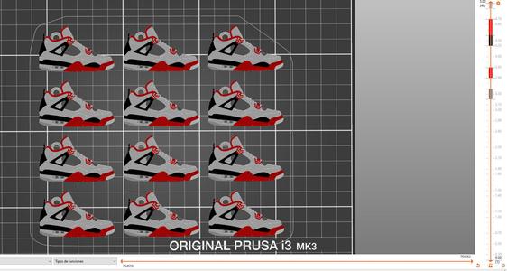 Nike Jordan Retro 4 Keychain