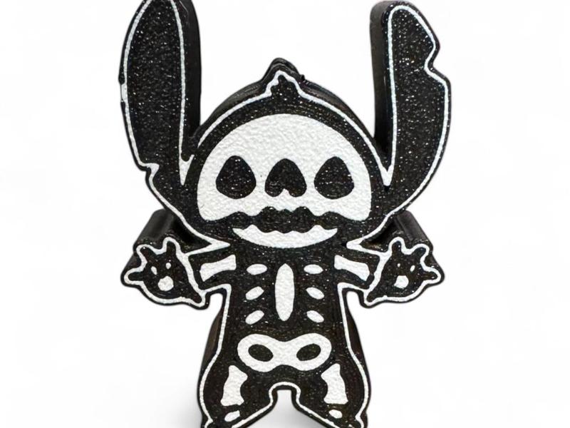 Skeleton Stitch StrawTopper