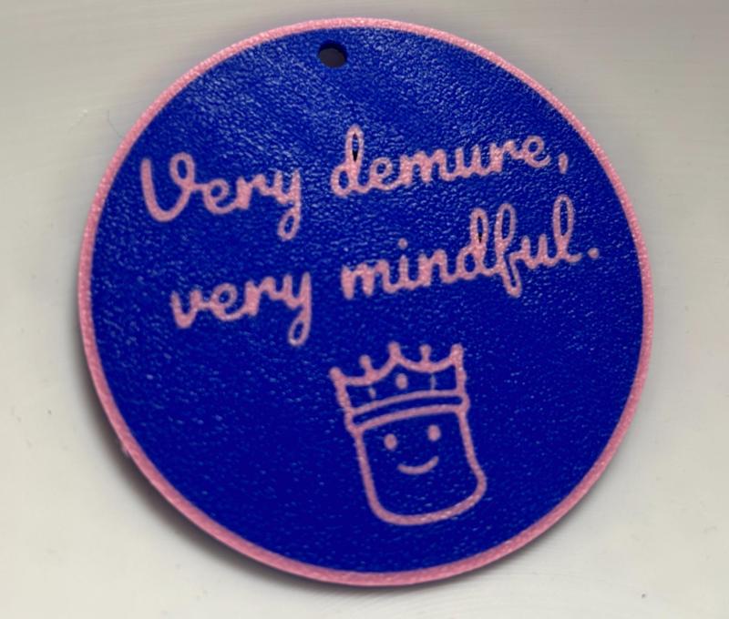 Demure Ornament 