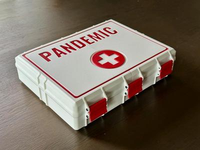 Pandemic boardgame storage box