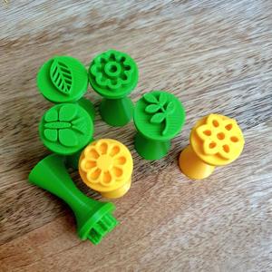 Set of 7 stamps - nature design