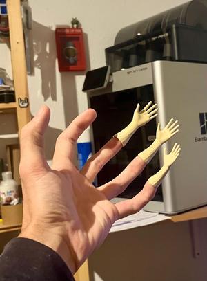 Llitle hand for your fingers (Finger hand) (Small hand)