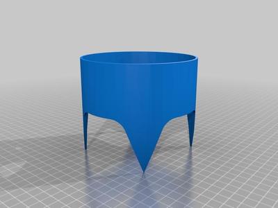 Launch base for Micro-quad with belly battery :)