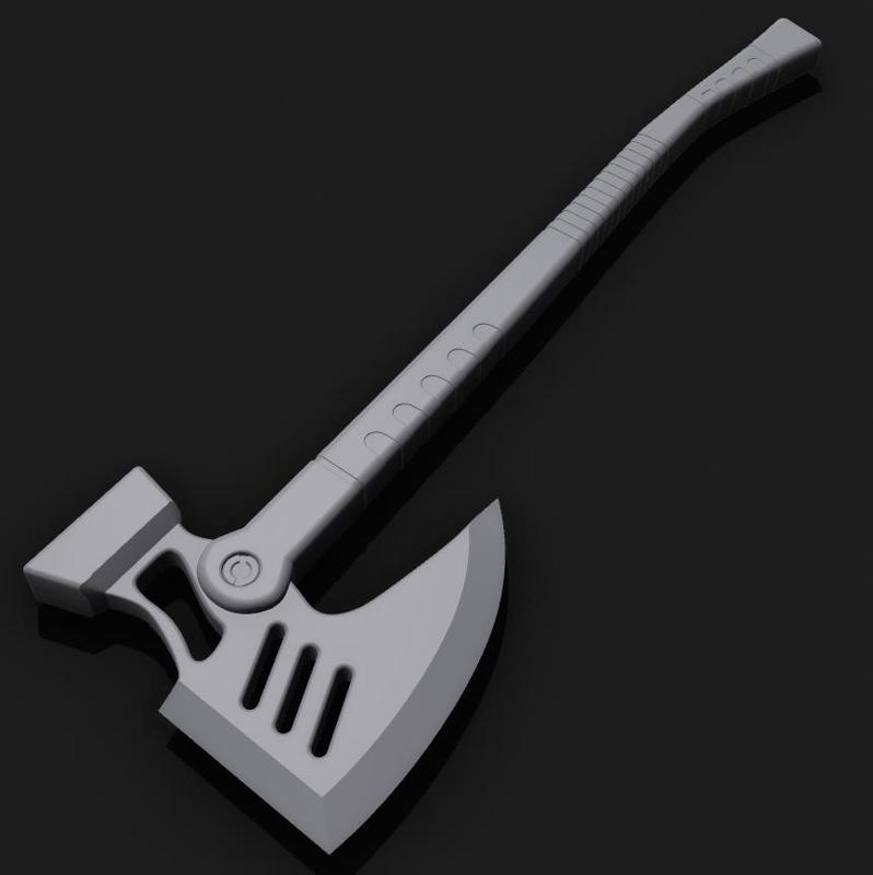 Tactical Axe ( Prop-Axe ) 1/1 Scale