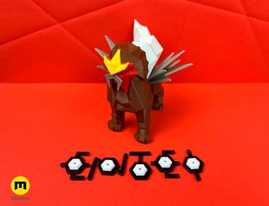 Unown Alphabet Low Poly Pokemon