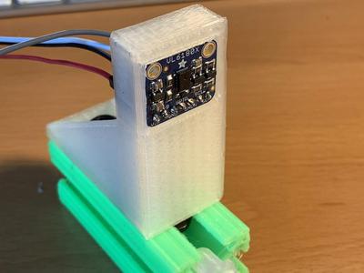 8020 mount for VL6180x Adafruit Time of Flight Distance Sensor