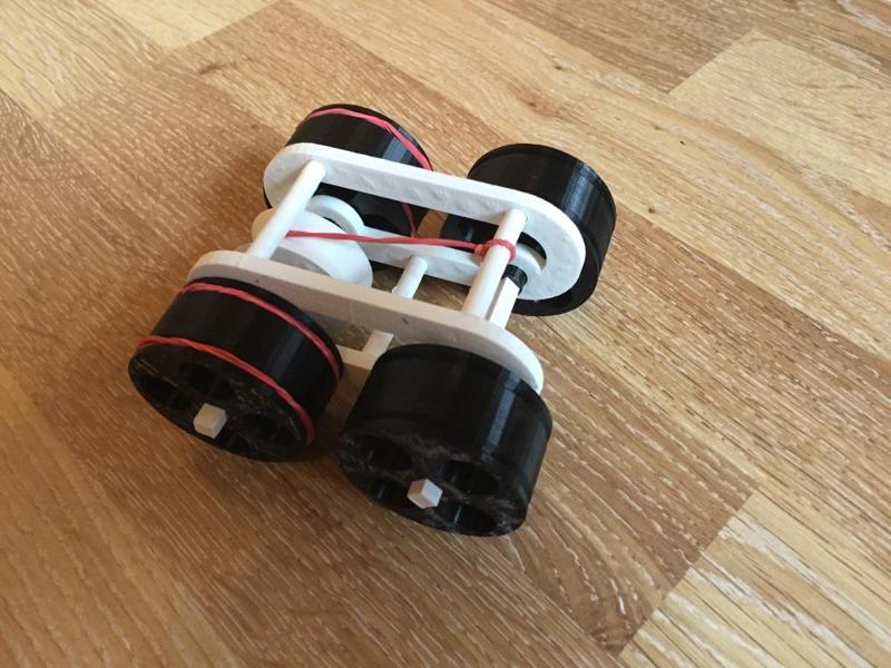 Rubber Band Car
