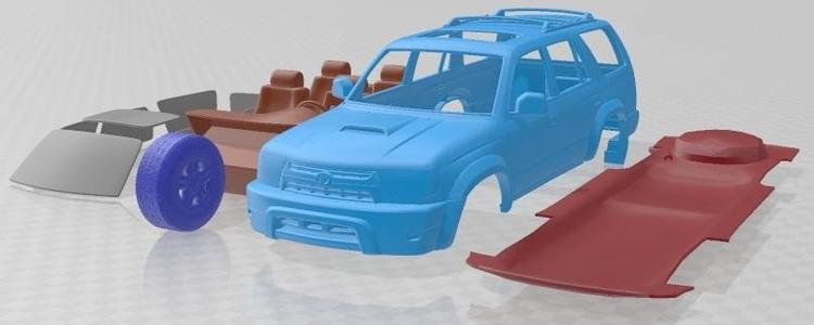Toyota 4Runner 1999 Printable Car