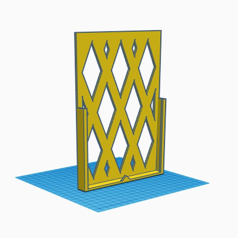 Flyer (poster) holder for bulletin board