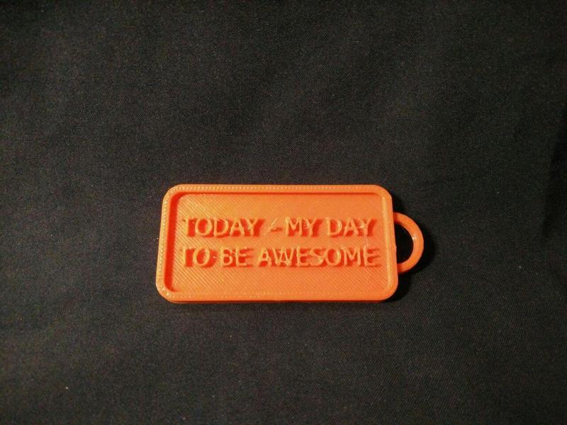 Simple Keychain - Awesome Today