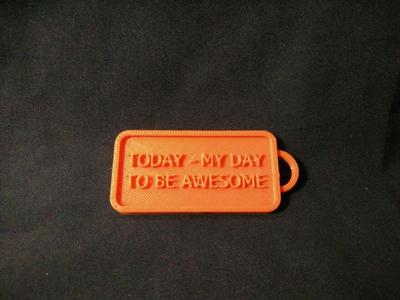 Simple Keychain - Awesome Today
