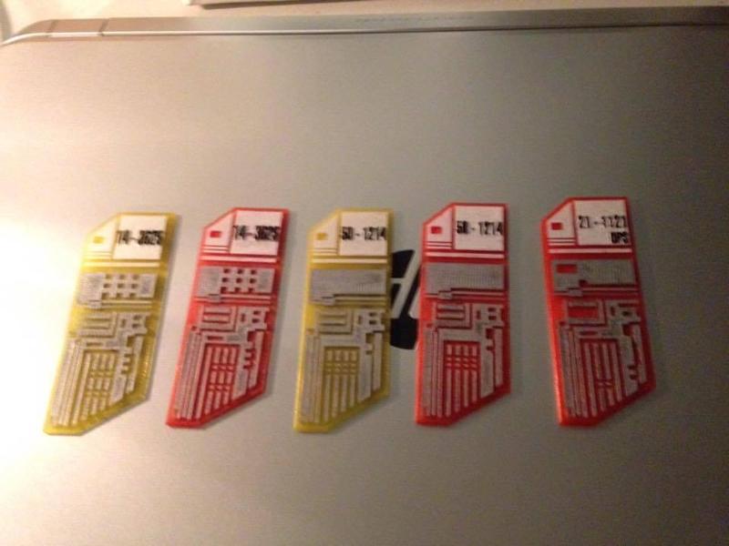 Starfleet Isolinear Data Chips from Star Trek TNG