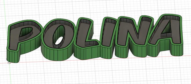 LED NAME SIGN - POLINA (GIFT/ DECO/ DESIGN)