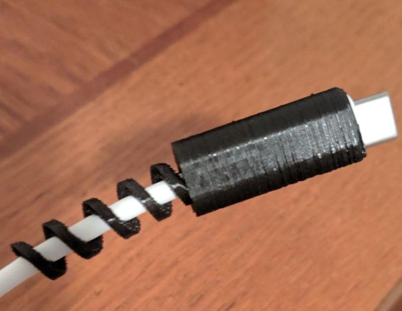 Pixel 2 and 3 Stock USB-C Spiral Cable Protector