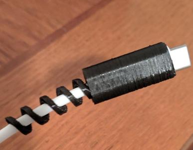 Pixel 2 and 3 Stock USB-C Spiral Cable Protector