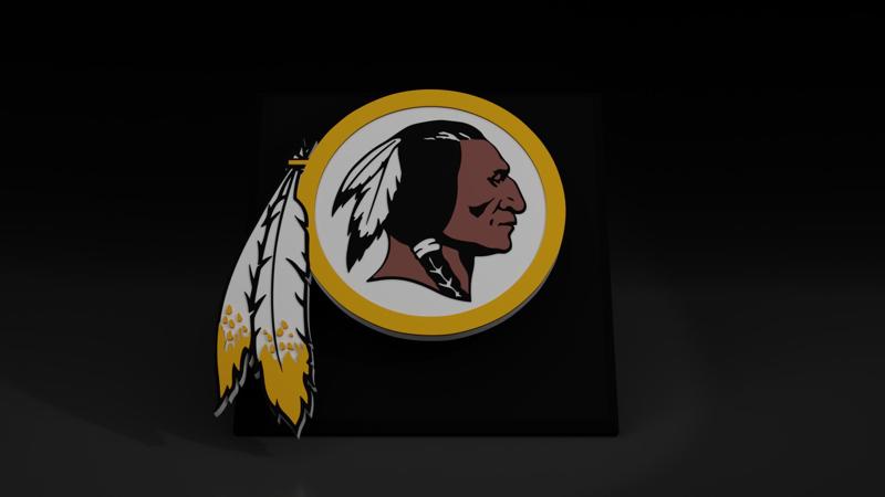NFL Washington Redskins Floating Logo Sign