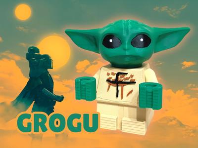 Grogu - The Child Mandalorian * 500% Scale * Figur