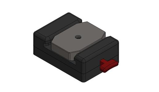 Quick release system camera tripod