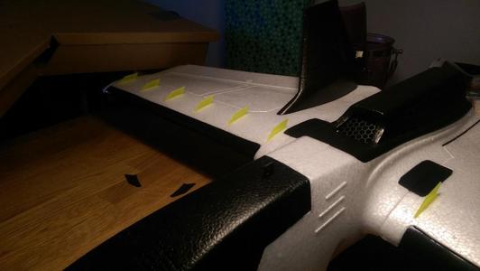 ZOHD DartXL frictionfit vortex generators