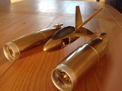 SPACESHIP POD RACER WIPEOUT 3