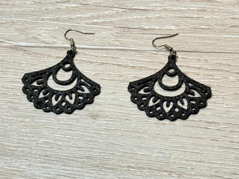 mandala earring
