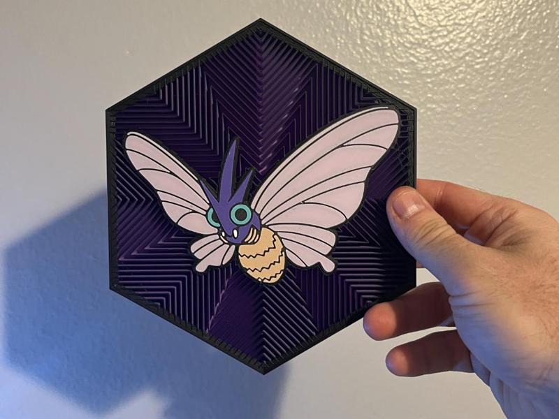 49 Venomoth Hex Art