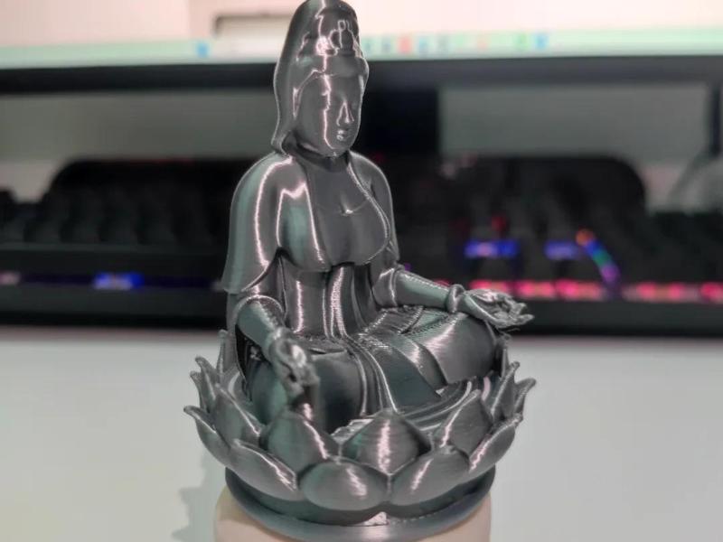 Guanyin Sitting on a Lotus Flower