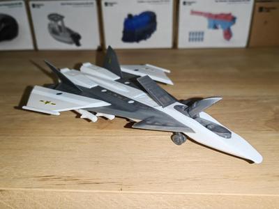 Celestial II - Aerospace Fighter (Cockpit - Speed Brakes - Landing Gear - Missiles - Missile Bay) Fully Articulated Version