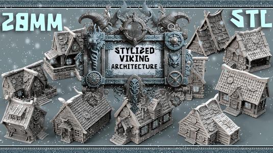 Viking Village STL Collection - Build Your Own Norse Settlement!