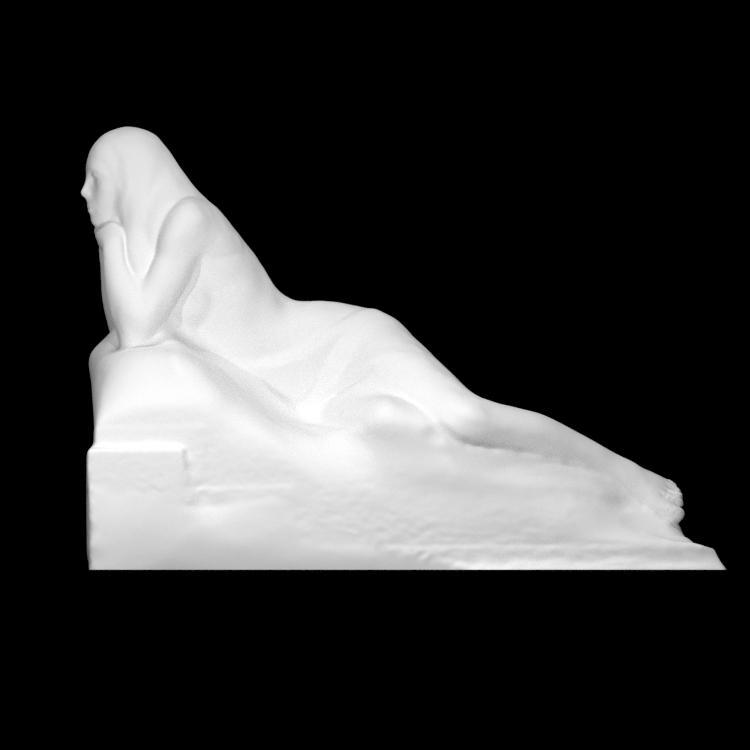 Italian Grave Memorial of a Woman