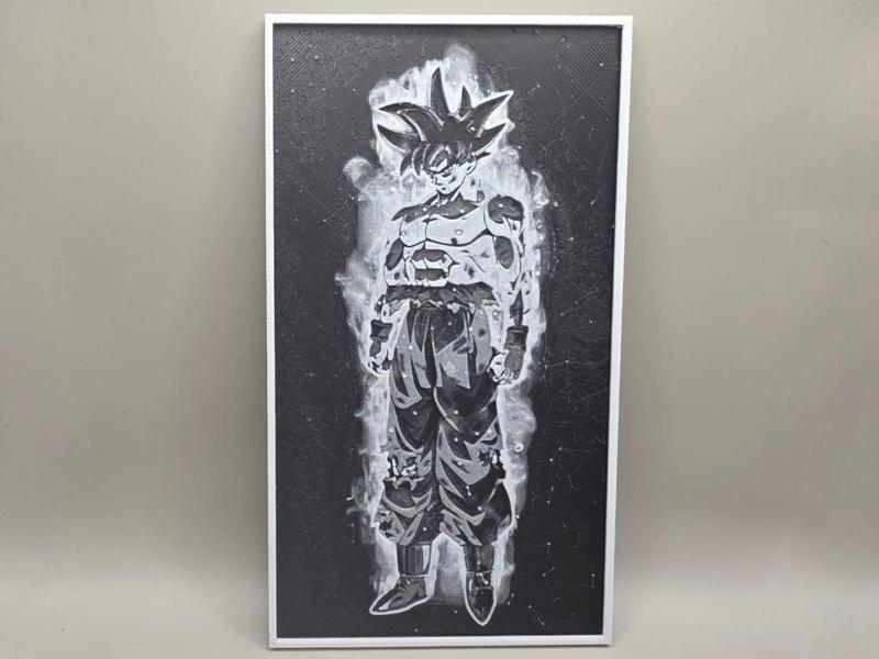 Son Guku - Ultra Instinct - HueForge