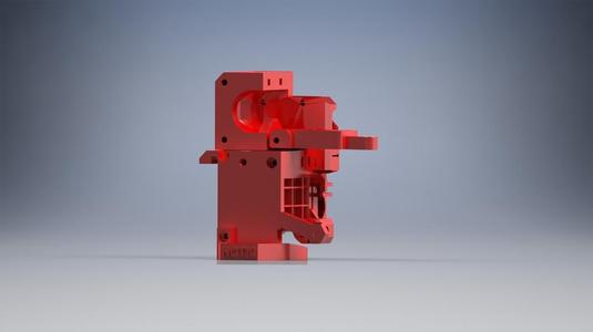 MK2.3 Extruder with MK8 Pulley compatibility