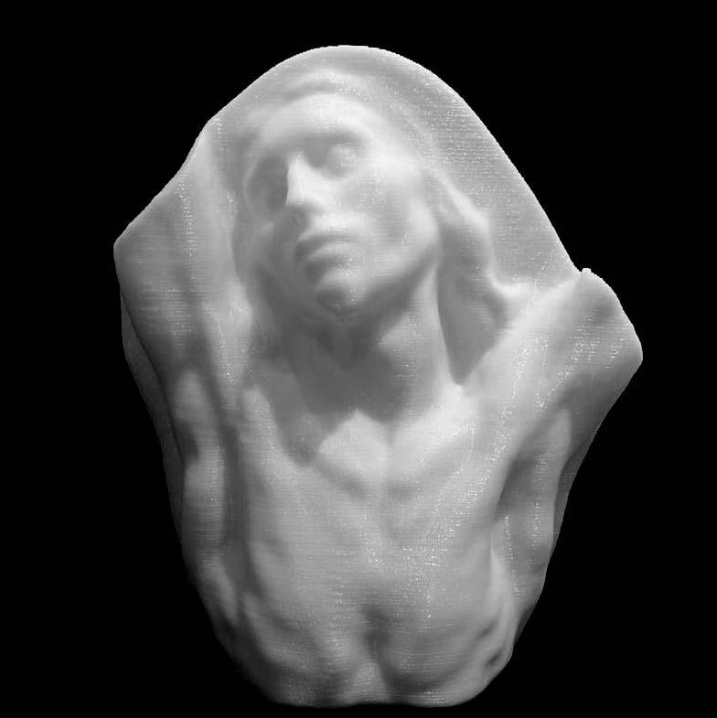 Study for the Head of Christ of The Human Passions at The Museum of Fine Arts in Ghent, Belgium