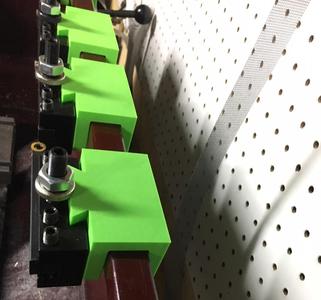 AXA QCTP 9X20 Lathe Back Splash Tool Holder - Quick Change Tool Post Tool Holder