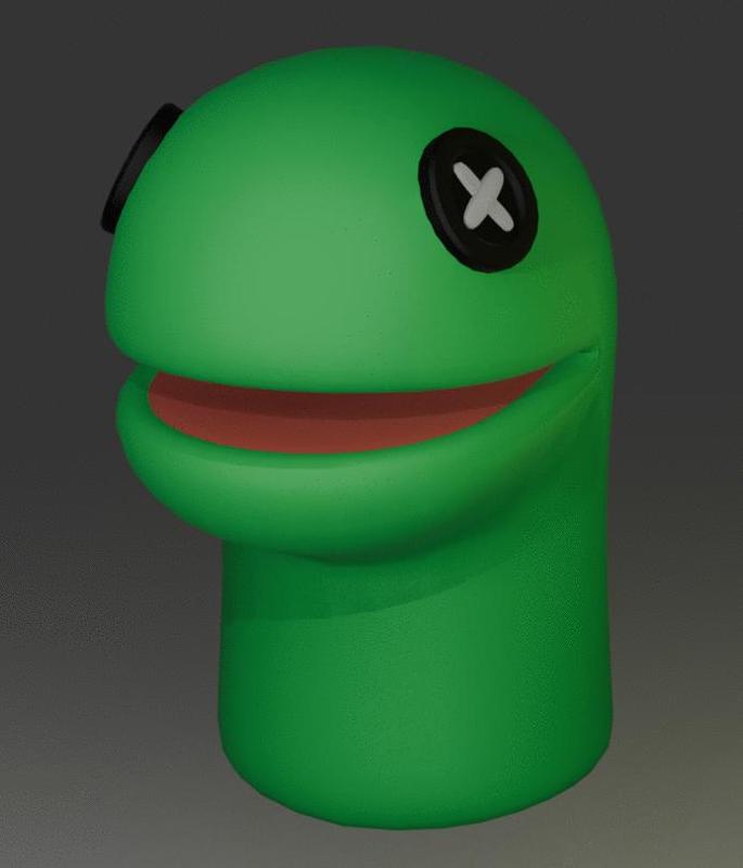 Adorable Snake Head Finger Puppet