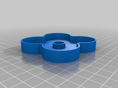 Simple quad batteries holder