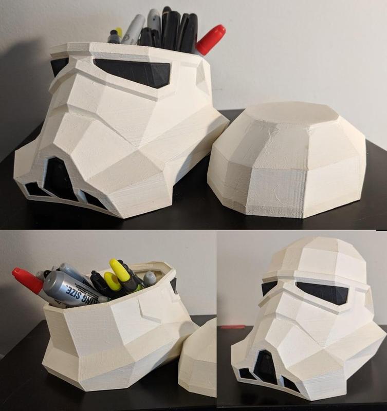 Low Poly Trooper Container