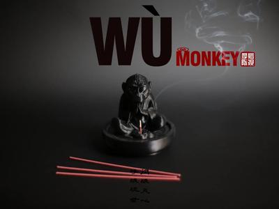 Home Decor Candle Holder Incense Burner——WU MONKEY Series