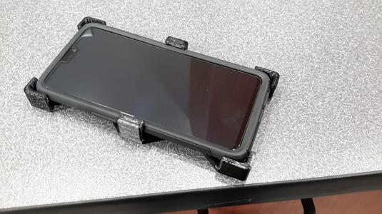 OnePlus 6 Otterbox Commuter dash holder.