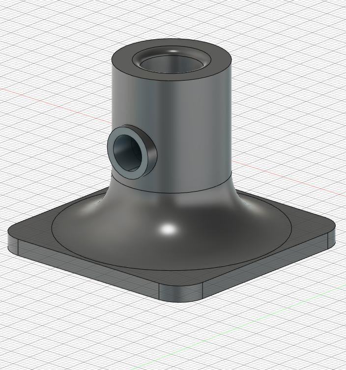 camera boom mount for 3d printer rail and cart