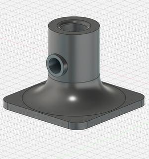 camera boom mount for 3d printer rail and cart