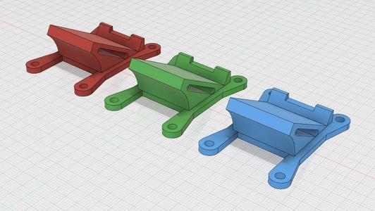 Lumenier QAV-R 30 Degree Mount for Runcam (or GoPro Session)