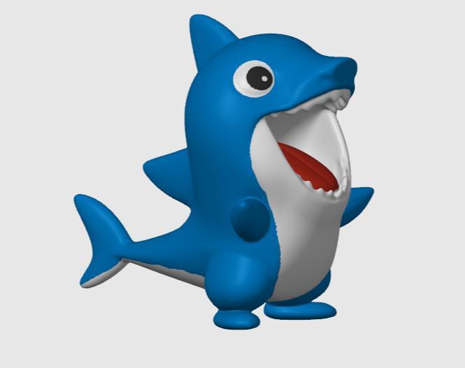 Cartoon Shark 