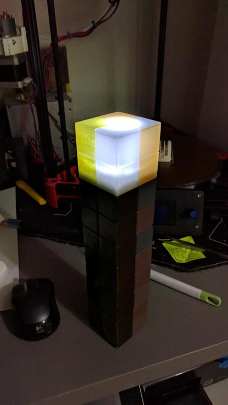 Minecraft Esq Torch